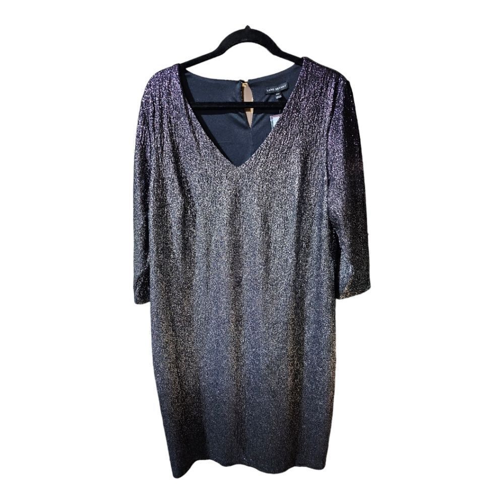 NWT LANE‎ BRYANT Ombre Shimmer Dress - Size 14/16